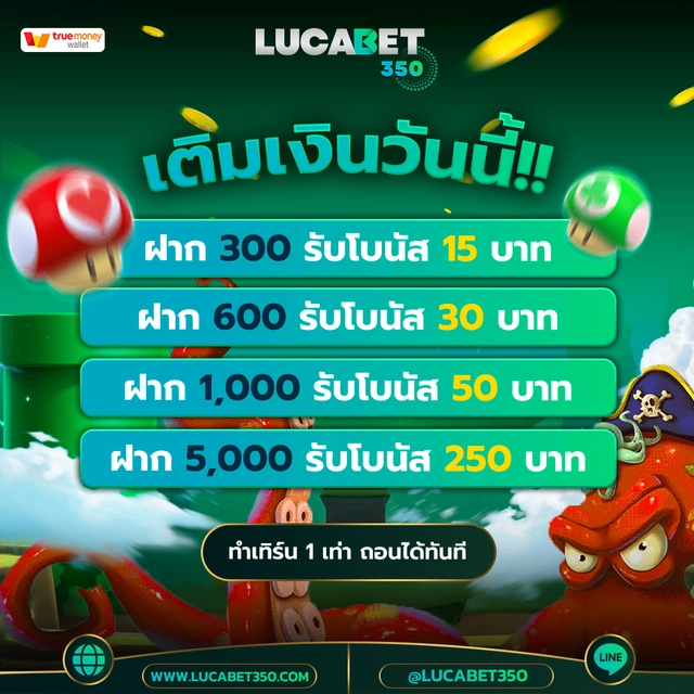 lucabet 350 promotion4 result